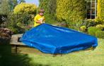 Zandbak Afdekhoes blauw zeshoekig 230 cm, Ophalen of Verzenden, Nieuw