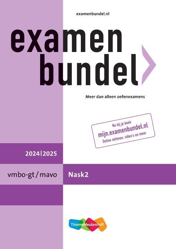 Examenbundel online + boek vmbo-gt/mavo NaSk2 2024/2025, Boeken, Schoolboeken, Gelezen, Verzenden