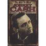 Concert Bord - Johnny Cash The Man In Black, Verzamelen, Nieuw, Ophalen of Verzenden, Poster, Artwork of Schilderij