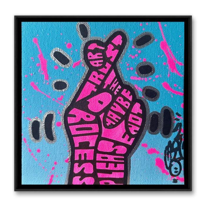 CMON - The GraffRacters : Keith Haring Tribute Finger, Antiek en Kunst, Kunst | Schilderijen | Modern