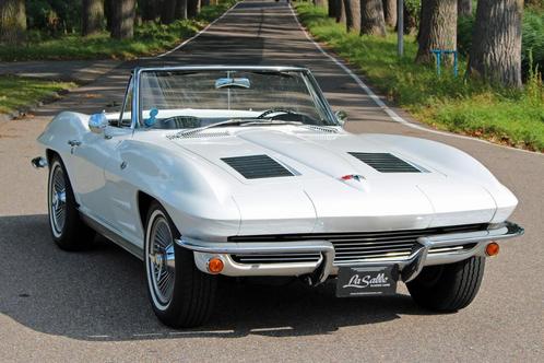 1963 Chevrolet Corvette Sting Ray Convertible - Topstaat, Auto's, Oldtimers, Te koop, Automaat, Cabriolet, Benzine, Achterwielaandrijving