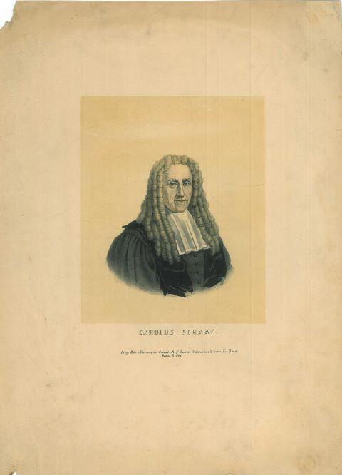 Portrait of Carolus Schaaf, Antiek en Kunst, Kunst | Etsen en Gravures