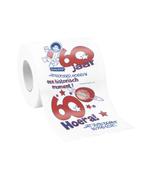 Toiletpapier 60 Jaar, Hobby en Vrije tijd, Feestartikelen, Verzenden, Nieuw