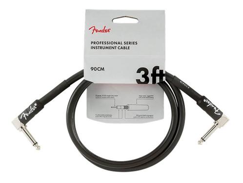Fender Professional Series Gitaarkabel dubbel haaks 90cm zwa, Muziek en Instrumenten, Instrumenten | Toebehoren, Verzenden