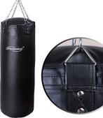 Bokszak - Boksbal - 100 cm lang - 27 kg - Zwart  - Physionic, Verzenden, Zo goed als nieuw