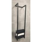 Wiesbaden Loft - Handdoekrek - 95x25x20cm - Mat Zwart, Huis en Inrichting, Badkamer | Badtextiel en Accessoires, Ophalen of Verzenden