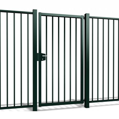 Hekwerk Pro Enkele poort Vesta h125 x b300cm gecoat, Tuin en Terras, Schuttingen, Nieuw, Ophalen of Verzenden