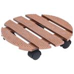 Plantentrolleys 2 st 30x7,5 cm HKC bruin (Tuinieren), Verzenden, Nieuw