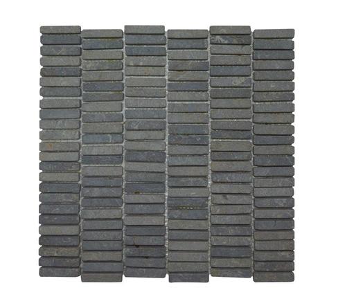 Mozaiek Parquet 1x4.8 30x30 cm Marmer Light Grey (Prijs per, Doe-het-zelf en Verbouw, Sanitair, Ophalen of Verzenden