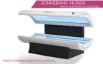 Zonnebank huren? Nu 2e 4weken €75! Thuisbezorgd in Friesland, Verzenden, Zo goed als nieuw, Zonnebank dubbelzijdig, 15 lampen of meer