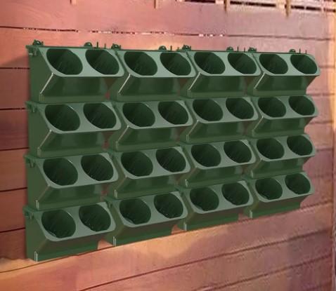 Verticale tuin. Plantenbakken NU 3,50 per stuk, Tuin en Terras, Bloembakken en Plantenbakken, Minder dan 30 cm, Minder dan 60 cm