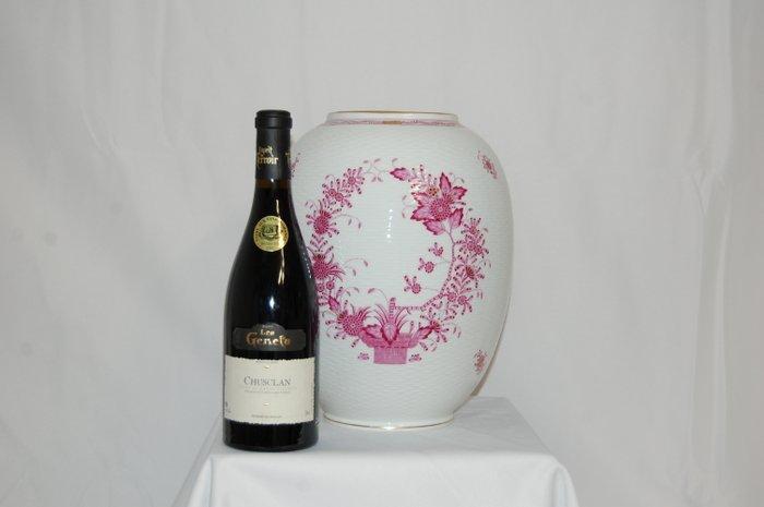 Herend - H. 30cm / D. 22cm - Vaas - Porselein - Rothschild, Antiek en Kunst, Antiek | Glas en Kristal