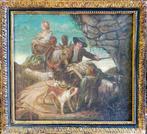 French school (XVIII-XIX) - Pastorale con animali e