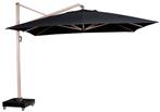 Icon zweefparasol 350x350 cm oak mast faded black, Ophalen of Verzenden, Nieuw
