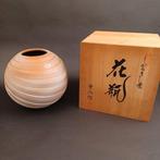 Vaas - Hout, Keramiek - Japan - Shigaraki Aardewerk