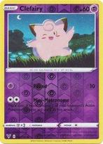 Clefairy 063/185 reverse holo Vivid Voltage, Ophalen of Verzenden, Nieuw, Losse kaart, Foil