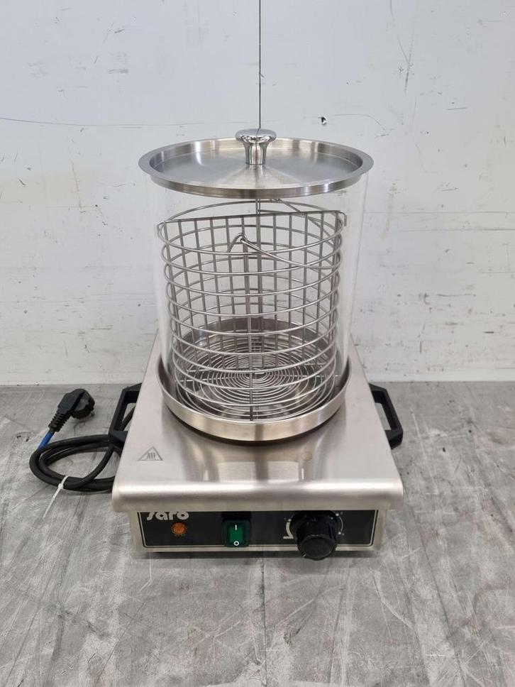 RVS Hotdogkoker Hotdogwarmer Hotdog 230V Horeca, Zakelijke goederen, Horeca | Keukenapparatuur, Gebruikt, Ophalen of Verzenden
