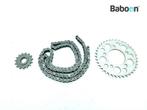 Ketting Set Honda CB 750 (CB750), Motoren, Onderdelen | Honda, Verzenden, Gebruikt
