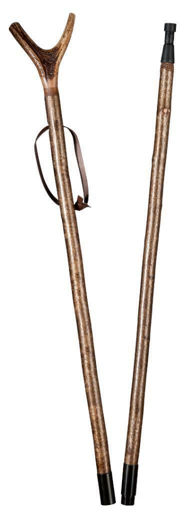 Exclusieve tweedelige jacht / richtstok voor de jacht, Sport en Fitness, Bergsport en Wandelen, Wandelstok, Nieuw, Verzenden