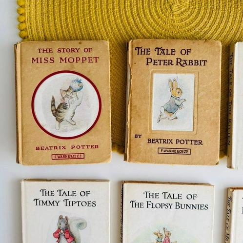 Beatrix Potter - 6x Beatrix Potter Books - 1920-1970, Antiek en Kunst, Antiek | Boeken en Bijbels