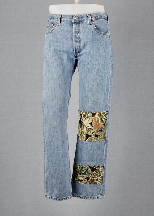 Vintage Straight URC X BOAS 501 Blue size 32 / 32, Kleding | Heren, Spijkerbroeken en Jeans, Ophalen of Verzenden