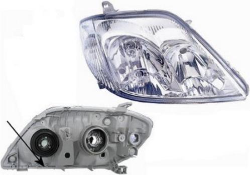 KOPLAMP VOOR TOYOTA COROLLA E12 2001-2003 811301E640, Auto-onderdelen, Verlichting, Nieuw, Ophalen of Verzenden