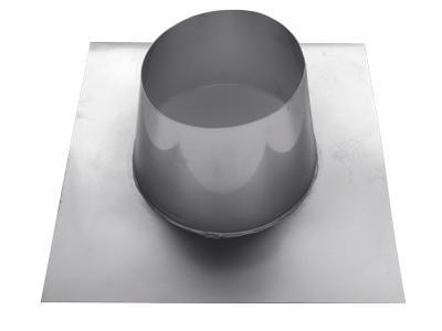 Pellet Pijp 80 Dw. Dakplaat Vlak 0-10 Graden, Huis en Inrichting, Kachels