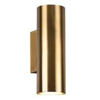 Bronzen up down wandlamp modern, Kaso, Huis en Inrichting, Lampen | Wandlampen, Ophalen of Verzenden, Nieuw, Metaal, Modern