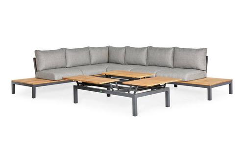 Suns Memphis loungeset 6-zits light anthracite - Sunproof, Tuin en Terras, Tuinsets en Loungesets, Ophalen of Verzenden