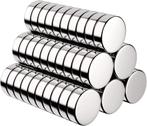 Neodymium magneten - 60 stuks - Rond - Extreem sterk - 10 x, Zakelijke goederen, Kantoor en Winkelinrichting | Kantoorartikelen