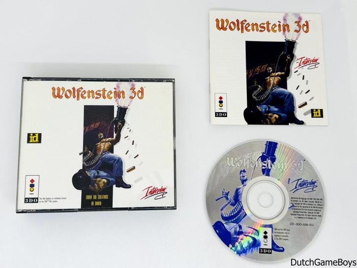 3DO - Wolfenstein 3D, Spelcomputers en Games, Games | Overige, Gebruikt, Verzenden