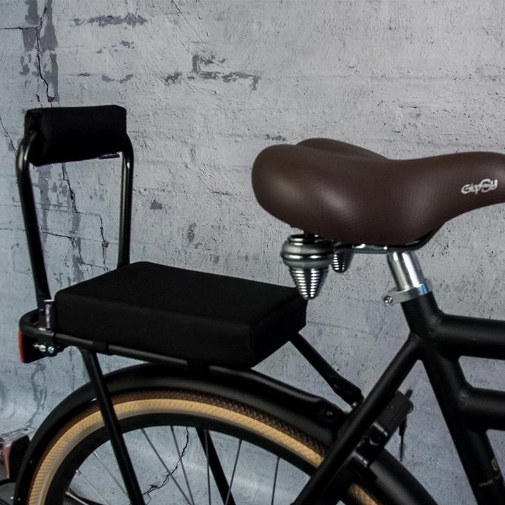 Ohmiomine Bagagedragerkussen Fietskussen Zwart, Fietsen en Brommers, Fietsaccessoires | Fietsstoeltjes, Nieuw, Verzenden
