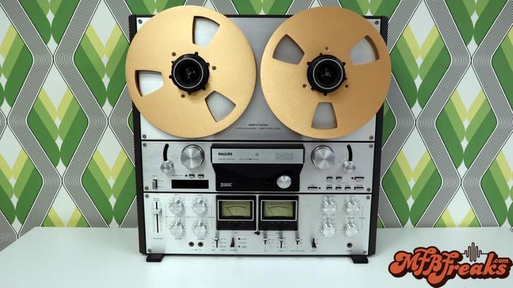 Philips N4520 bandrecorder - met 2 jaar garantie, Audio, Tv en Foto, Bandrecorders, Bandrecorder, Ophalen