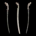 Zilveren, antieke Pedang Lombok - kris, keris - kris - keris, Ophalen of Verzenden