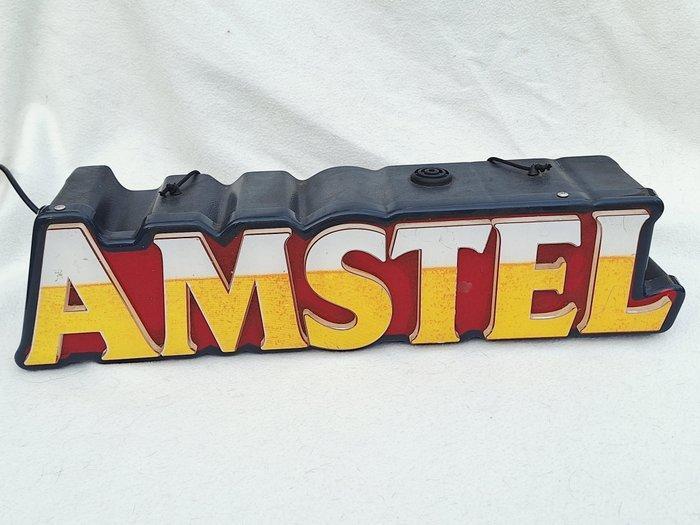 Amstel bier - Gemineon SRL Italy - Neonlichtbord -, Antiek en Kunst, Antiek | Wandborden en Tegels