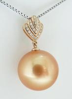 Hanger 18 kt. Geelgoud - 24K verzadiging - Gouden Zuidzee