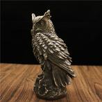 Beeldje - Owl - 1,2 kg - Brons