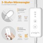 Elektrische onderdeken - Warmtedeken - 1 persoons - 80x190 c, Verzenden, Zo goed als nieuw