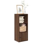 vidaXL Boekenkast 31x24x77 cm bewerkt hout bruin, Verzenden, Nieuw, Overige houtsoorten