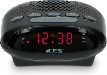 Ices ICR-210 - Wekkerradio - Zwart beschikbaar voor biedingen