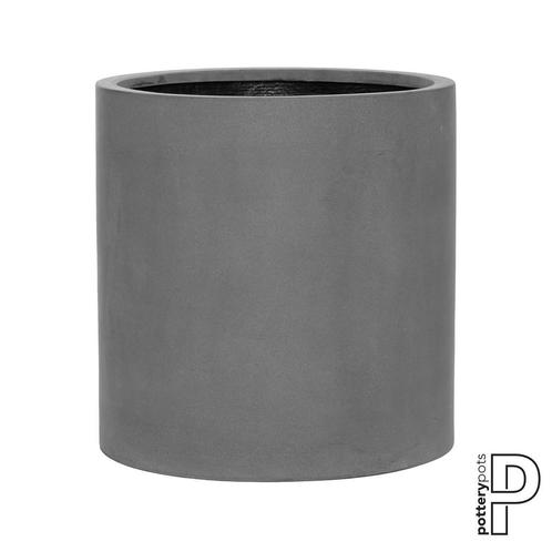 Plantenbak Max - Grijs Ø50 x (H)50 cm - Ø43 x (H)43 cm, Tuin en Terras, Planten | Tuinplanten, Ophalen of Verzenden