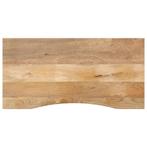 vidaXL Bureaublad met ronding 140x60x2,5 cm massief ruw, Huis en Inrichting, Tafels | Eettafels, Verzenden, Nieuw