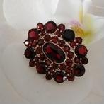 Zonder Minimumprijs - Broche In feite / Boheemse granaat / 8, Sieraden, Tassen en Uiterlijk, Antieke sieraden