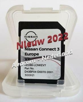 Nissan Connect 3 V7 2022 23 Navigatie SD-kaart Update Europa