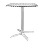 Inklapbare Tafel | RVS/Aluminium | RVS Blad | Aluminium, Zakelijke goederen, Horeca | Keukenapparatuur, Verzenden, Nieuw in verpakking