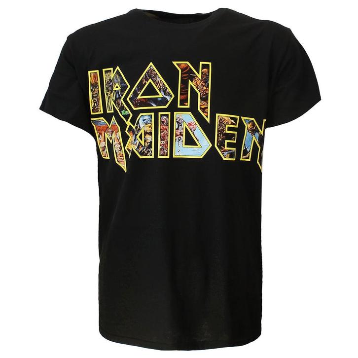 Iron Maiden Eddie Logo T-Shirt - Officiële Merchandise, Kleding | Heren, T-shirts, Verzenden