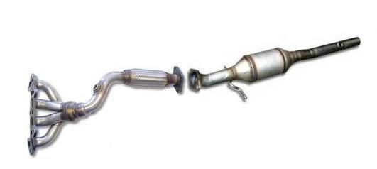 Katalysator + Spruitstuks Ford Focus 1.6, Auto-onderdelen, Uitlaatsystemen, Nieuw, Verzenden