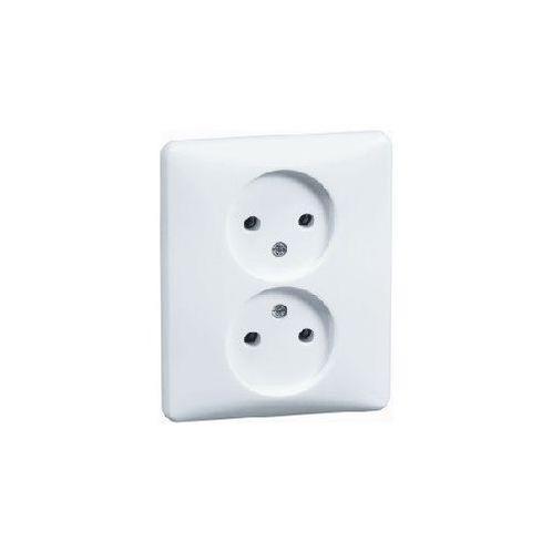 PEHA Standaard wandcontactdoos zonder randaarde 2V Levend, Doe-het-zelf en Verbouw, Elektra en Kabels, Nieuw, Ophalen of Verzenden
