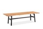 Niehoff Tavo Tafel 240x95 cm Aluminium/Teak - Bruin, Ophalen of Verzenden, Nieuw