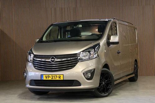 Opel Vivaro 1.6 CDTI Bi-Turbo 140 PK L2H1 | Camera | Navigat, Auto's, Opel, Onderhoudsboekje, Lease, Zwart, Handgeschakeld, Overige carrosserieën